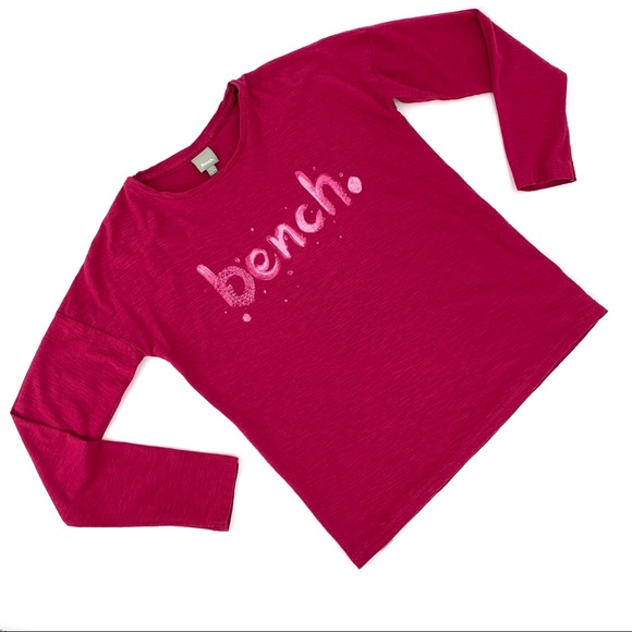 2/$25 Bench Girl's Long Sleeve Branded Tee, 9/10 - Picture 1 of 13